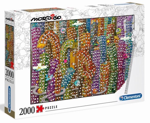 Puzzle 2000 Mordillo The Jungle, Clementoni