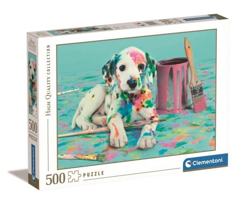 Puzzle 500 HQ The Funny Dalmatian, Clementoni