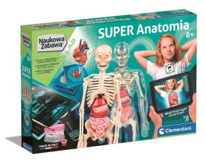 NAUKOWA ZABAWA. SUPER ANATOMIA, CLEMENTONI