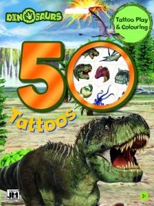 TATUAŻE DINO 50SZT, JIRI MODELS