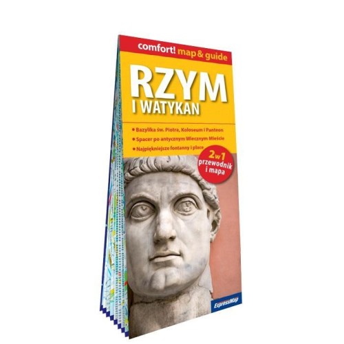 Comfort! map Rzym i Watykan w.2024, praca zbiorowa
