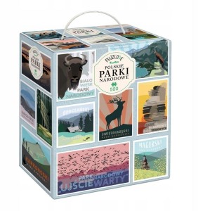 PUZZLOVE CZUCZU POLSKIE PARKI NARODOWE 500 EL.