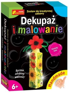 HANDMADE - DEKUPAŻ I MALOWANIE. KWIATY LATA