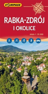 MAPA - RABKA ZDRÓJ I OKOLICE 1:35 000