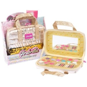 TORBA MAKE UP Z WYPOSAŻENIEM ZŁOTA, NICE GROUP