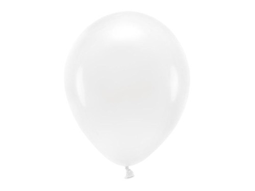Balony Eco białe 30cm 100szt