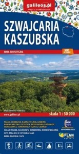 MAPA TURYSTYCZNA - SZWAJCARIA KASZUBSKA