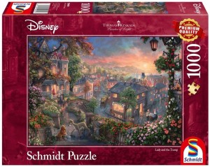 PUZZLE PQ 1000 ZAKOCHANY KUNDEL (DISNEY) G3
