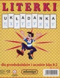 Układanka - Literki, Adamigo