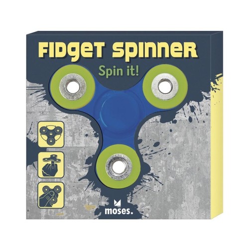 Finger Spinner niebieski, Moses
