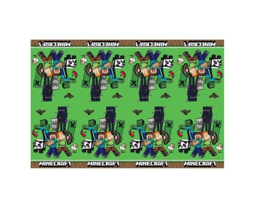 Obrus plastikowy Minecraft 120x180cm