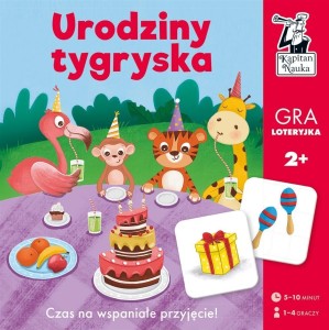 KAPITAN NAUKA. URODZINY TYGRYSKA. GRA LOTERYJKA