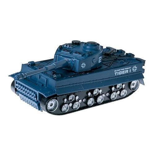 Czołg R/C z ładowarką niebieski, Smily Play