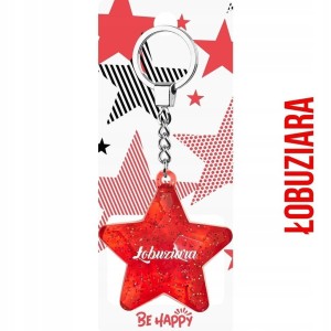 BRELOK GWIAZDKA ŁOBUZIARA, BE-HAPPY GIFTS