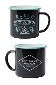 KUBEK KEMPINGOWY EMALIOWANY STARS