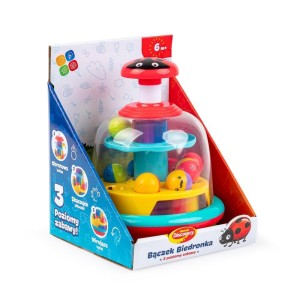 BĄCZEK BIEDRONKA 3 POZIOMY ZABAWY, DUMEL