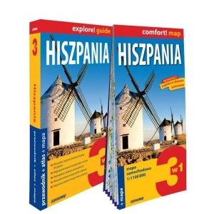 EXPLORE!GUIDE HISZPANIA 3W1: PRZEWODNIK + ATLAS