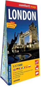 COMFORT!MAP LONDYN (LONDON) 1:17 500 LAMINOWANY