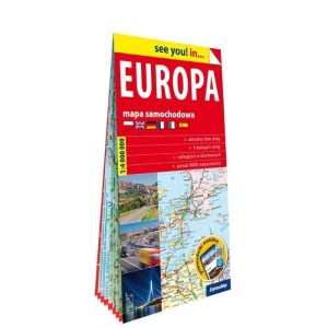 SEE YOU! IN EUROPA 1:4 000 000 MAPA SAMOCHODOWA
