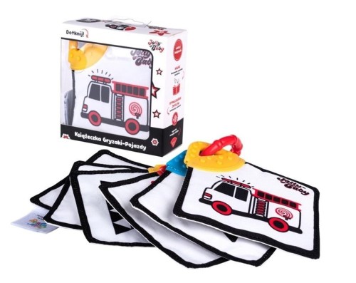 Książeczka - gryzaki Pojazdy, Jollybaby