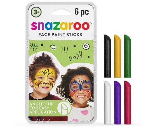 Kredki do malowania twarzy 6szt, Godan