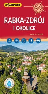MAPA - RABKA ZDRÓJ I OKOLICE 1:35 000