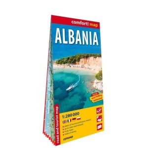 COMFORT MAP ALBANIA 1:280 000, PRACA ZBIOROWA