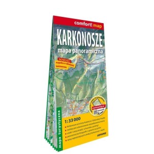 COMFORT MAP KARKONOSZE MAPA PANORAMICZNA 1:33 000