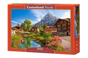 PUZZLE 500 KANDERSTEG, SWITZERLAND CASTOR
