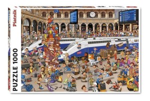 PUZZLE 1000 RUYER, STACJA KOLEJOWA PIATNIK