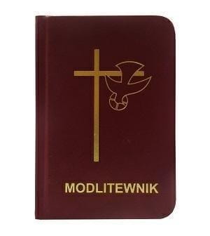 Modlitewnik mały złocony - bordo, praca zbiorowa
