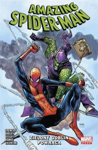 AMAZING SPIDER-MAN T.10 ZIELONY GOBLIN POWRACA
