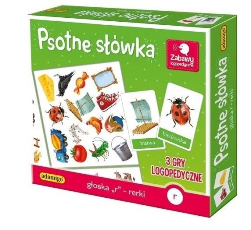Psotne słówka - Głoska R - Rerki, Adamigo