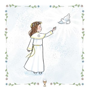 KARTKA OKOLICZNOŚCIOWA. I KOMUNIA 03