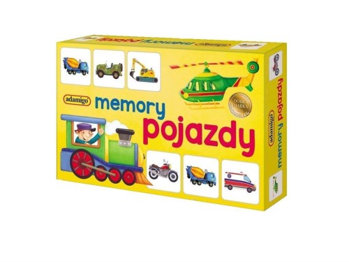 Memory mini - Pojazdy, Adamigo