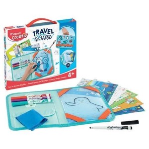 TABLICA ZMYWALNA ZESTAW PODRÓŻNY MAPED CREATIV