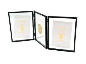 RAMKA SKŁADANA NA 3 ZDJĘCIA 15X10CM, ADAR