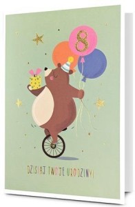 KARNET B6 URODZINY 8