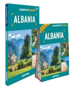 EXPLORE! GUIDE LIGHT ALBANIA PRZEWODNIK + MAPA