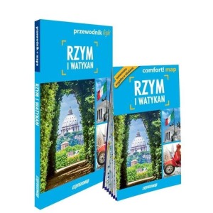 RZYM I WATYKAN LIGHT: PRZEWODNIK + MAPA W.2025
