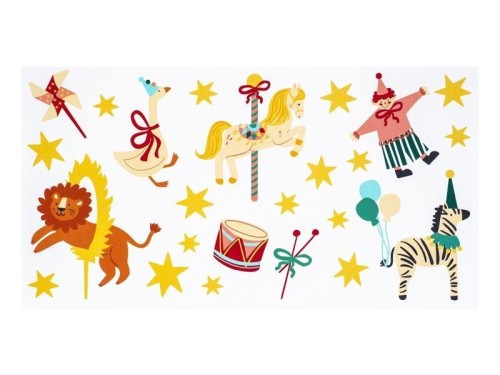 Tatuaże Cyrk 24szt, PartyDeco