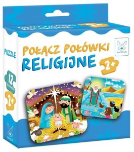POŁĄCZ POŁÓWKI RELIGIJNE, KANGUR