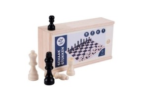 FIGURY SZACHOWE DREWNIANE, QUINT