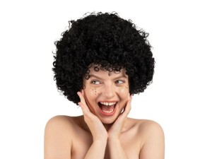 PERUKA AFRO CZARNA