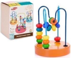 DREWNIANY MINI LABIRYNT NIEBIESKI, ARTYK