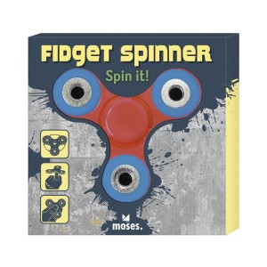 FINGER SPINNER CZERWONY, MOSES