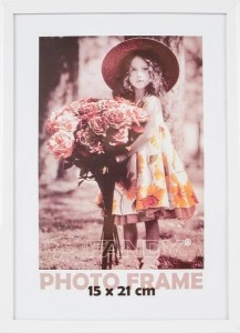 RAMKA SIMPLE 15X21CM BIAŁA, FANDY