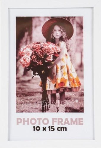 Ramka Simple 10x15cm biała, Fandy