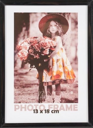 Ramka Simple 13x18cm czarna, Fandy