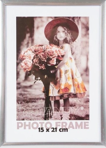 Ramka Simple 15x21cm srebrna, Fandy